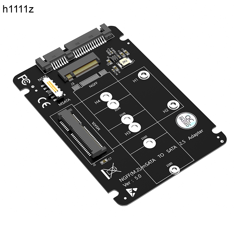 Memory Card Ssd - Adaptateur M.2 NGFF mSATA SSD vers