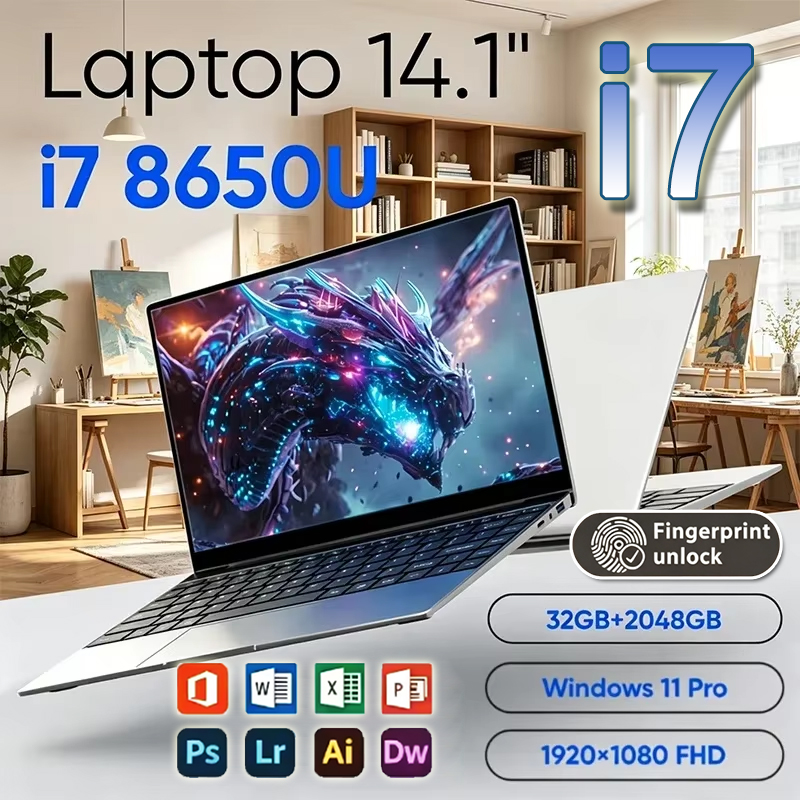 M.2 Ssd - Ordinateur portable Handy 2026 ultra-fin 14,1