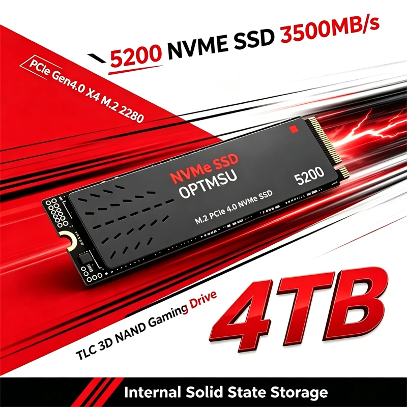 Ssd 500Gb - 5200 SSD NVMe PCIe Gen4.0 X4