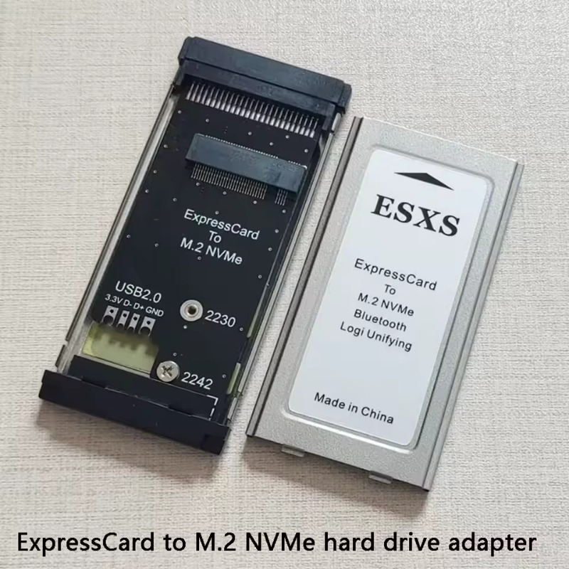 Nvme Ssd - Carte d'extension ExpressCard vers M.2 NVMe
