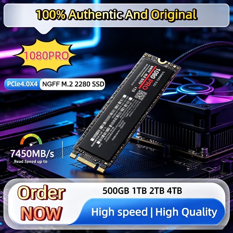 Ssd 500Gb - 100 % original, SSD 1080PRO PCIe