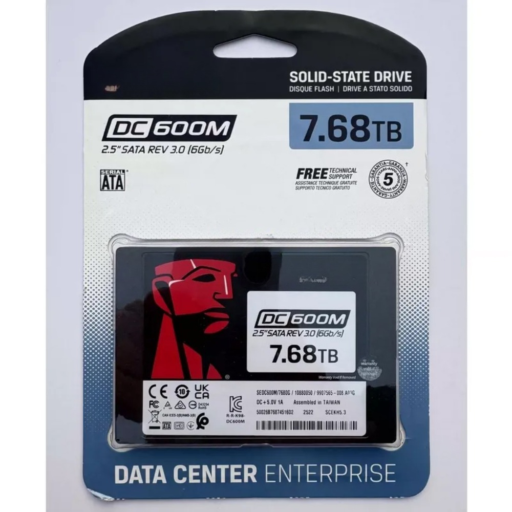 Sata Ssd - DC600M 3.84T 7.68T Disque SSD SATA