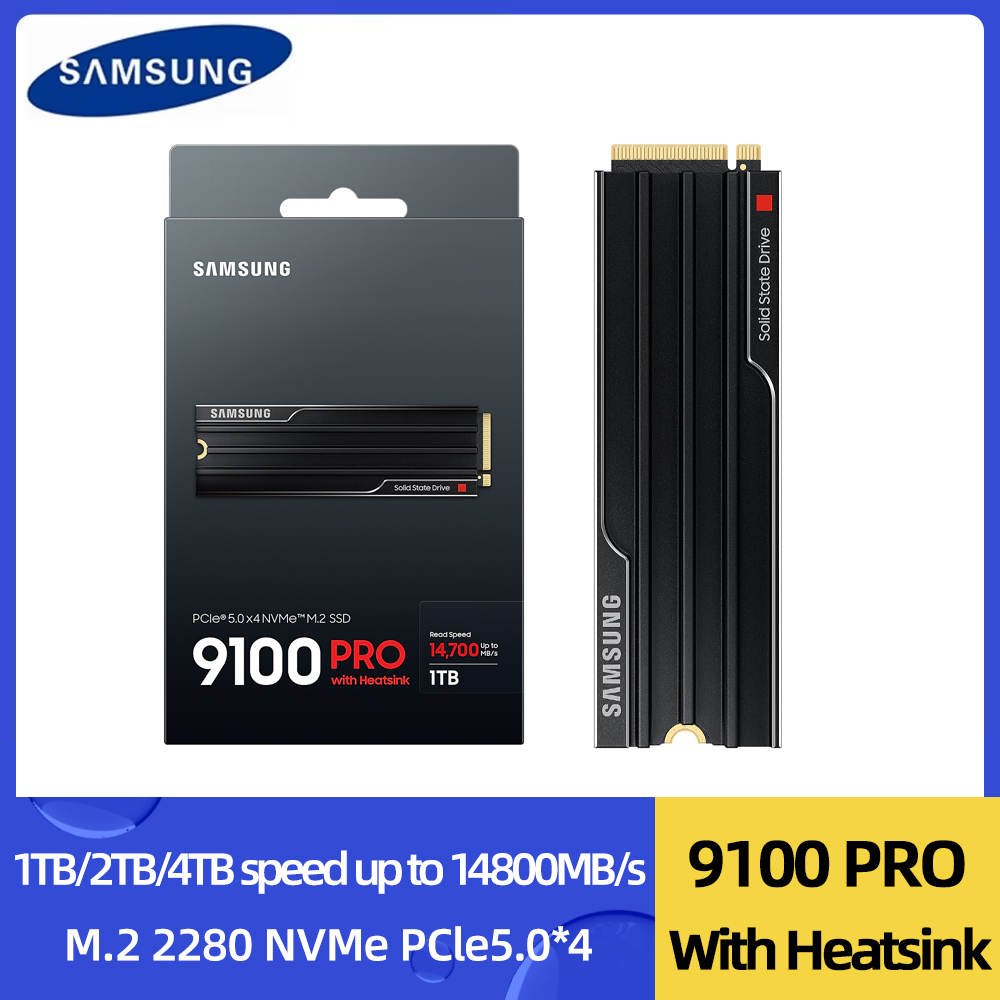Samsung Ssd - SSD SAMSUNG 9100 PRO avec dissipateur