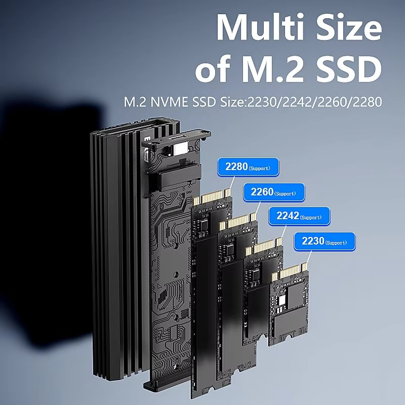 Nvme Ssd - Boîtier externe pour SSD M.2 NVME