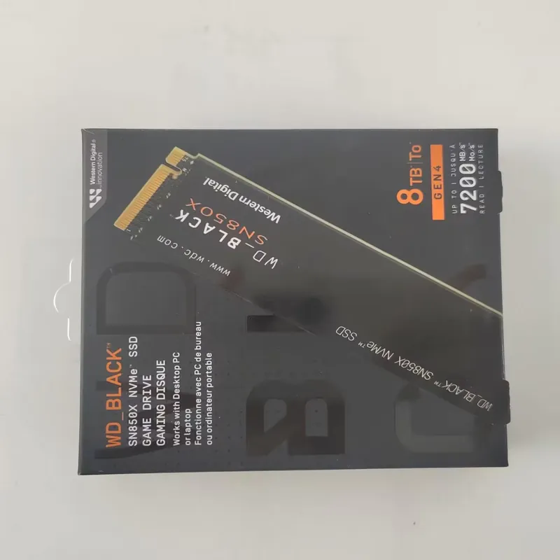 Nvme Ssd - Nouveau SSD NVMe WD_BLACK SN850X 8