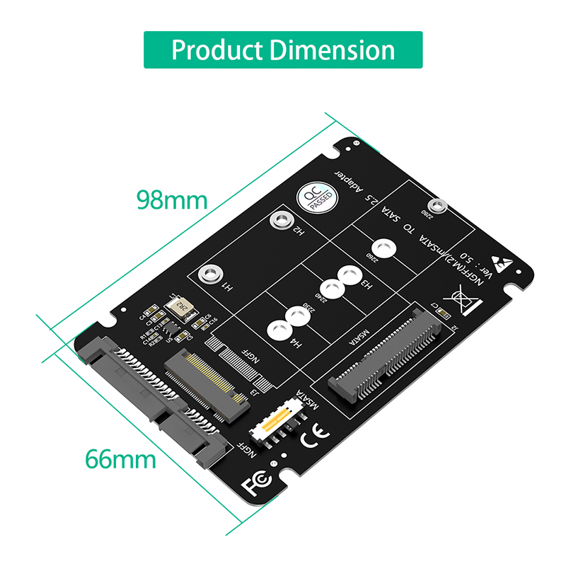 Adaptateur M.2 NGFF mSATA SSD  - Memory Card Ssd avis et prix