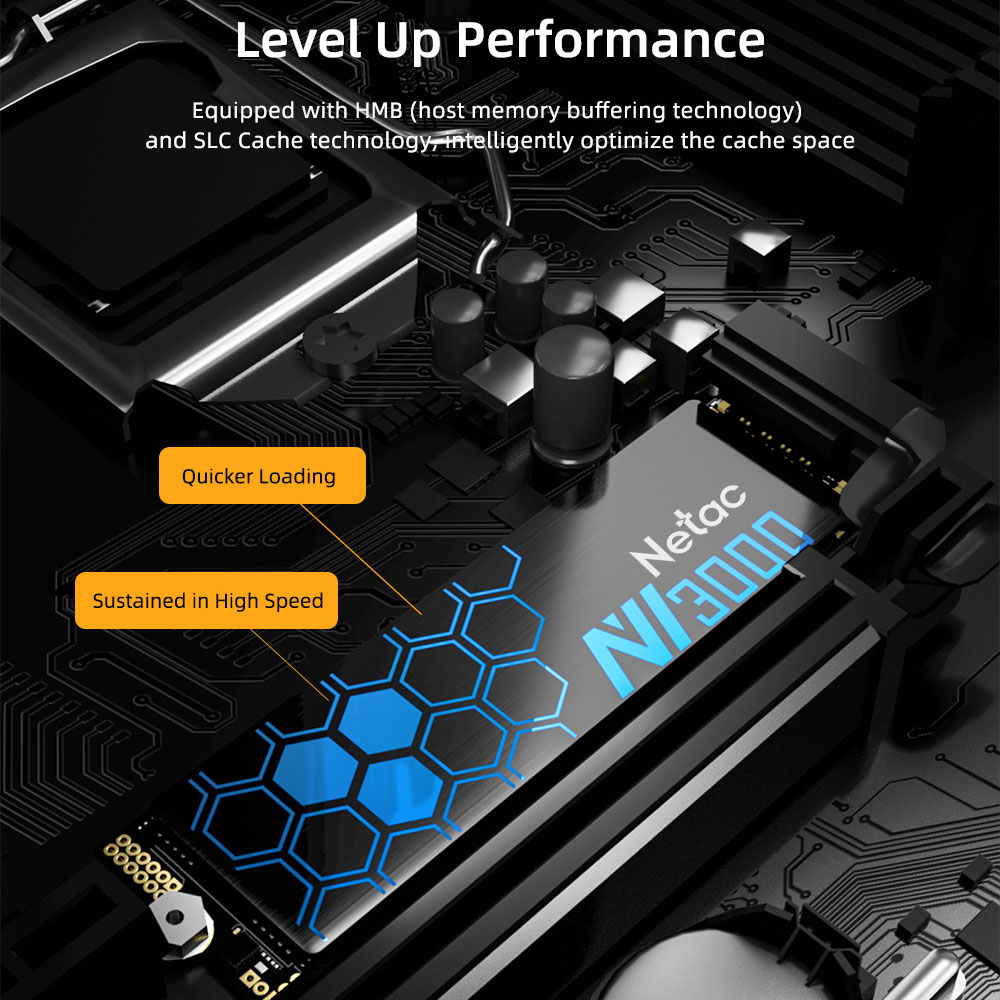 Netac SSD NVME M2 250GB 500GB  - Ssd 500Gb avis et prix