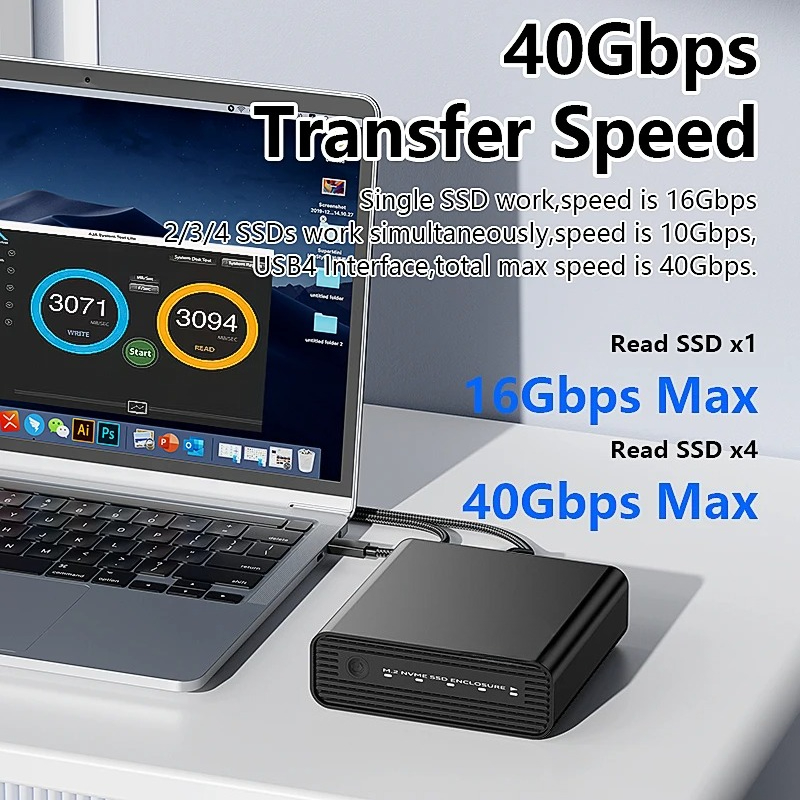 Boîtier externe USB4 pour SSD  - External Ssd avis et prix