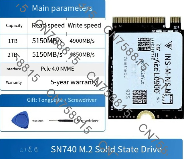 SN740 M.2 2230 1T 2T Disque SS - Nvme Ssd avis et prix