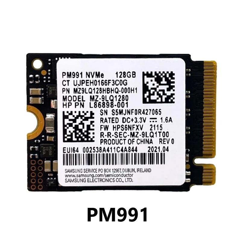 SSD Samsung M.2 2230 PM991a 1T - Samsung Ssd avis et prix